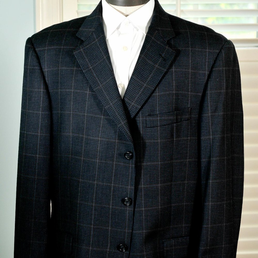 Burberry London Tattersall Sports Coat - 46L